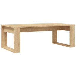 Walplus Coffee Table Sonoma Oak 102X50X35 Cm Engineered Wood - thumbnail 6