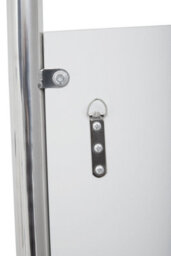 Orsina Silver Finish Frame Floor Mirror - thumbnail 4