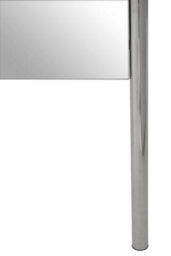 Orsina Silver Finish Frame Floor Mirror - thumbnail 5