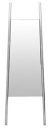 Orsina Silver Finish Frame Floor Mirror