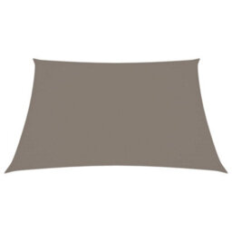 Berkfield Sunshade Sail Oxford Fabric Square 7X7 M Taupe - thumbnail 2