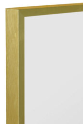 "Mirroroutlet Artus - Gold Aluminium Edged Wall Mirror 47"" X 16"" (120Cm X 40Cm)" - thumbnail 9