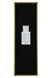 "Mirroroutlet Artus - Gold Aluminium Edged Wall Mirror 47"" X 16"" (120Cm X 40Cm)" - thumbnail 8