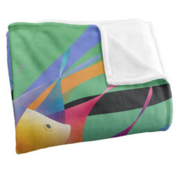 Royce Mcclure Silky Angelfish Kiss Supersoft Blanket Multicoloured (152Cm X 127Cm) - thumbnail 3