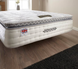 Somnior Beds Somnior Linen Silver Memory Foam Divan Bed With Mattress - Double - thumbnail 5