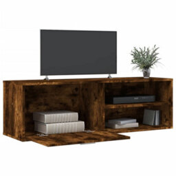 Walplus Tv Cabinet Smoked Oak 120X34X37 Cm Engineered Wood - thumbnail 3