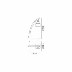 Luminosa Lighting Luminosa Cuadrax Table Lamp 1 Light G9 Satin Nickel - thumbnail 5