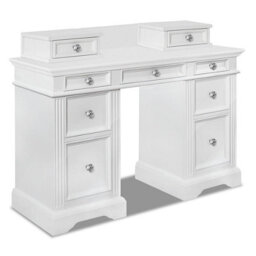 Statement Furniture Gainsborough Dressing Table With Extension Drawers And Crystal Handles - thumbnail 1