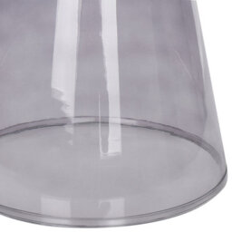Beliani  Side Table Laguna Glass Grey - thumbnail 6