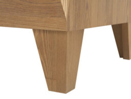 Arte Bergen 102 Cm 2 Door Wardrobe With Drawer Golden Sibiu Larch - thumbnail 7