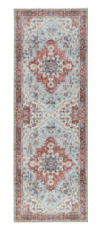 Washable Rug, Bordered Rug, Floral Traditional Rug, Persian Rug For Bedroom, Living Room, & Dining Room-120Cm X 170Cm - thumbnail 4