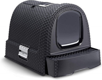 Keter Curver Cat Litter Box- Antharcite - image 1