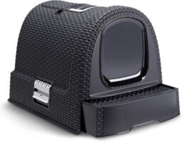 Keter Curver Cat Litter Box- Antharcite - thumbnail 1