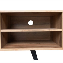 Abrihome 160.5 X 35.5 X 45 Cm, Modern Tv Cabinet With 2 Doors And 2 Open Shelves (Color May Vary Slightly Depending On Lighting) - thumbnail 5