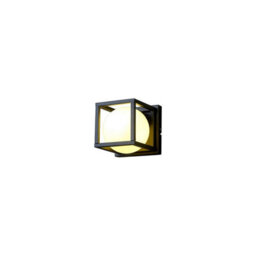 Luminosa Lighting Luminosa Desigual Small Wall Lamp, 1 Light G9, Matt Black - thumbnail 1