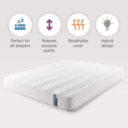 Summerby Sleep No. 1 Coil Spring And Memory Foam Hybrid Mattress, Single 90 X 190Cm - thumbnail 3