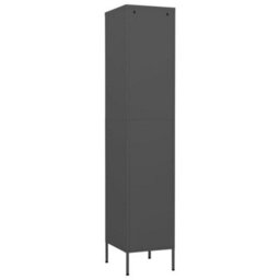 Vidaxl Locker Cabinet Anthracite 35X46X180 Cm Steel - thumbnail 5
