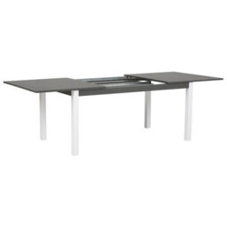 Beliani Garden Dining Set 8 Seater Pancole With Cushions Metal Grey - thumbnail 6