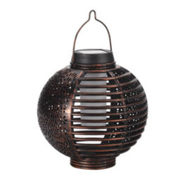 2 X Smart Garden Solar Forli Flaming Lantern Led Light Silhouette Shepherds Hook - thumbnail 6