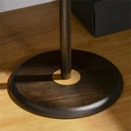 Coat Rack Bamboo Coat Stand With Round Base For Handbags - thumbnail 4