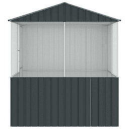 Walplus Anthracite Bird Cage 215X209X230Cm Galvanised Steel, 1 Bird Cage - thumbnail 7