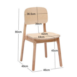 Nordlys Set Of 2 Solid Wood Dining Chairs Exotic Boho Dining Room - thumbnail 6