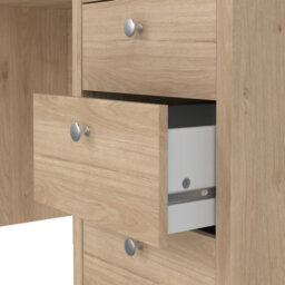 Furniture To Go Madrid Desk 3 Drawers In Jackson Hickory Oak - thumbnail 9
