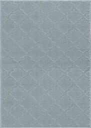 Ivy Washable Trellis Design Anti Slip Doormats Silver 60X220 Cm - thumbnail 3