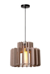 Lucide Rollo 400 Ceiling Pendant Light 400 mm Taupe - thumbnail 1