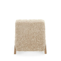 Sheepskin Style Faux Fur Armchair Smudge - thumbnail 6
