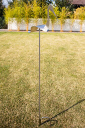 Home 2 Garden Stainless Steel Crane Garden Spinner Ornament - thumbnail 4
