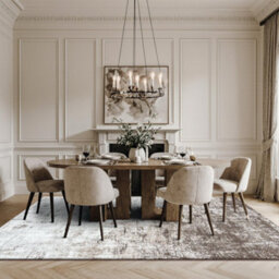 Homeart Eton Abstract Area Rug Super Soft & Durable Woven Carpet With Modern Artistic Design Brown 200X290 - thumbnail 4