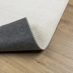 Berkfield Rug Iza Short Pile Scandinavian Look Cream 80X150 Cm - thumbnail 5