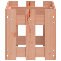 Berkfield Garden Planter With Fence Design 60X30X30 Cm Solid Wood Douglas - thumbnail 6