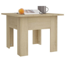Berkfield Coffee Table Sonoma Oak 55X55X42 Cm Engineered Wood - thumbnail 4