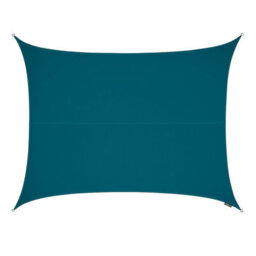 Kookaburra 6M X 5M Rectangle Water Resistant Dark Teal Garden Patio Sun Shade Sail Canopy 96.5% Uv Block With Free Rope - thumbnail 2