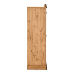 Seconique Corona 3 Door Wardrobe Distressed Waxed Pine - thumbnail 4