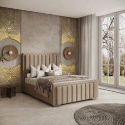 Alec Upholstered Bed By Conrad Interiors - Small Double - thumbnail 1