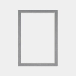 Ak Frames 90X70Cm Mid Grey Picture Mounts To Fit 80X60Cm Aperture Size - Mount Board Only (No Frame Included) - thumbnail 1
