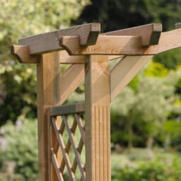 Venus Wooden Garden Arch With Trellis By Zest Outdoor Living - thumbnail 5