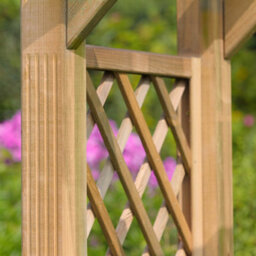 Venus Wooden Garden Arch With Trellis By Zest Outdoor Living - thumbnail 3