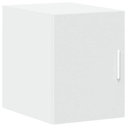 Berkfield Slim Storage Cabinet White 30X42.5X225 Cm Engineered Wood - thumbnail 5