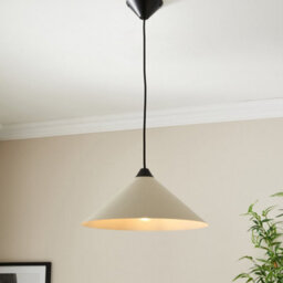 First Choice Lighting Set Of 2 Fontana - Taupe 40Cm Diameter Ceiling Pendant Lights - thumbnail 4