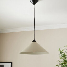 First Choice Lighting Set Of 2 Fontana - Taupe 40Cm Diameter Ceiling Pendant Lights - thumbnail 3
