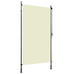 Berkfield Outdoor Roller Blind 120X270 Cm Cream - thumbnail 1