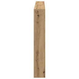 Walplus Headboard Cabinet With Led Artisan Oak 160X17X102 Cm - thumbnail 8