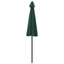 Berkfield Outdoor Parasol With Aluminium Pole 270 Cm Green - thumbnail 3