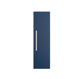 Rinse Bathrooms 1200mm Tall Bathroom Cupboard Storage Cabinet Unit Wall Mounted Matte Blue With 2 Adjustable Shelves Flat Packed - thumbnail 1