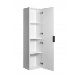 Heze Furniture Flow Wall-Mounted 2 Bathroom Vanity Cabinets Set With Basin 80Cm - White - thumbnail 4