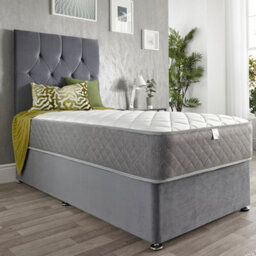 Aspire 8 Inch Comfort Rolled Foam Free Bonnell Mattress, Size Small Double - thumbnail 1